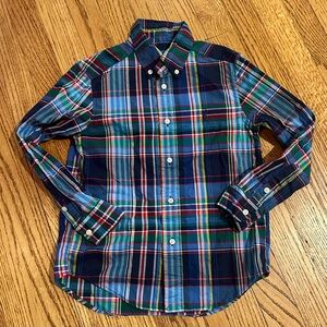 Polo Ralph Lauren Kids Plaid Button-Down Shirt